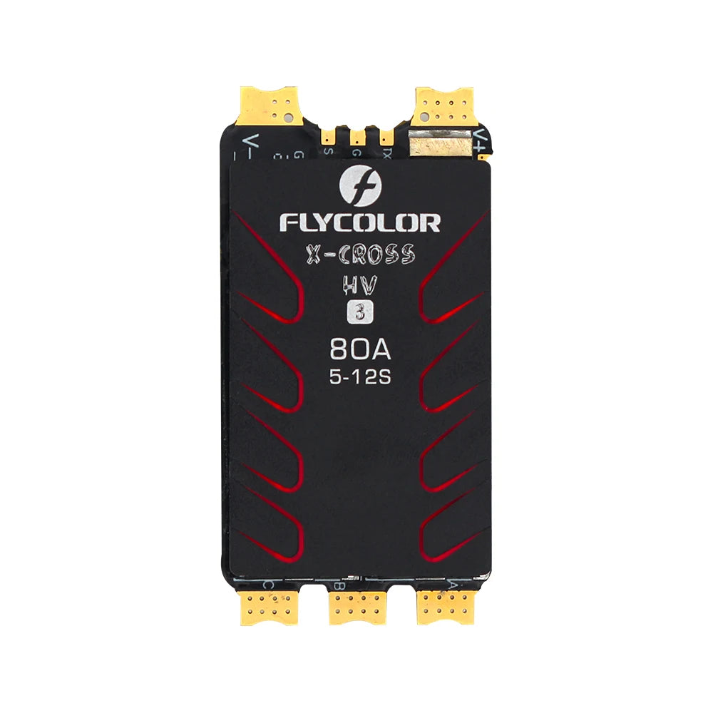 FLYCOLOR X-CROSS HV3 60A/80A/120A/160A ESC 5-12S BLHeli-32 Dshot Proshot 64MHz 32-Bit Speed Controller for RC FPV Racing Drone FLYCOLOR X-CROSS HV3 60A/80A/120A/160A ESC 5-12S BLHeli-32 Dshot Proshot 64MHz 32-Bit Speed Controller for RC FPV Racing Drone